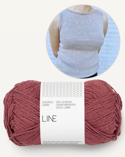 Tipp Top | leichtes Top nicht nur für Anfänger aus Line von Sandnes Garn