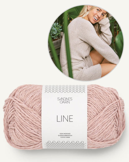 Tiril´s Sommerpullover | lässig seidiger Pullover aus Line von Sandnes Garn mit Gratisanleitung