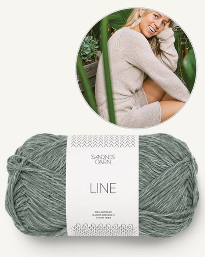 Tiril´s Sommerpullover | lässig seidiger Pullover aus Line von Sandnes Garn mit Gratisanleitung