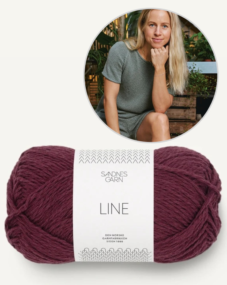 Sandnes Tiril´s Sommershirt mit Line von Sandnes Garn 11