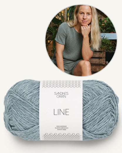 Sandnes Tiril´s Sommershirt mit Line von Sandnes Garn 5