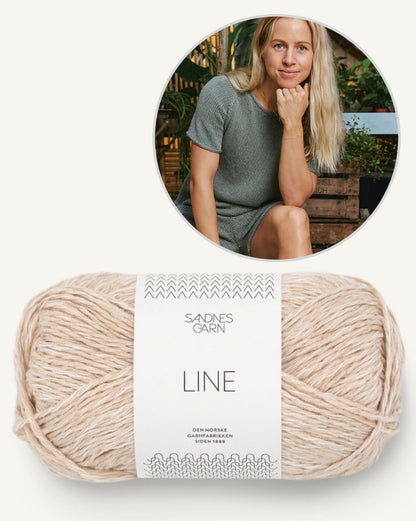 Sandnes Tiril´s Sommershirt mit Line von Sandnes Garn 10
