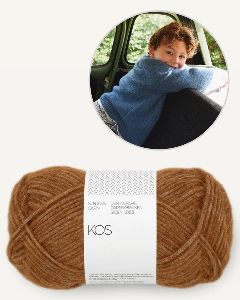 Tiro Sweater Kos Sandnes 2506 | klassisch schöner Raglanpullover