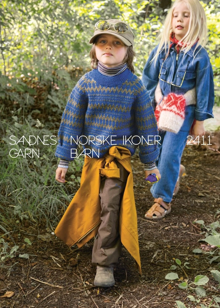Sandnes 2411 Norske Ikoner Barn Kleiver Sweater Kinder mit Tynn Peer Gynt von Sandnes Garn 9