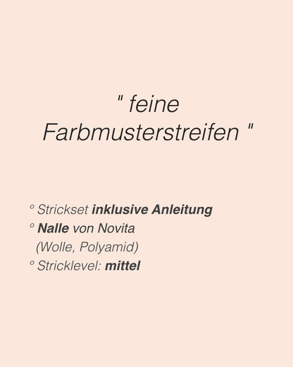 Rytmikäs Socks | mit Gratisanleitung feines Streifenmuster mit Nalle von Novita
