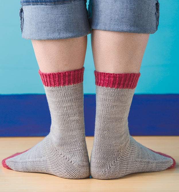 Topp, Deine super Socken-Schublade, Modell 4 von hinten