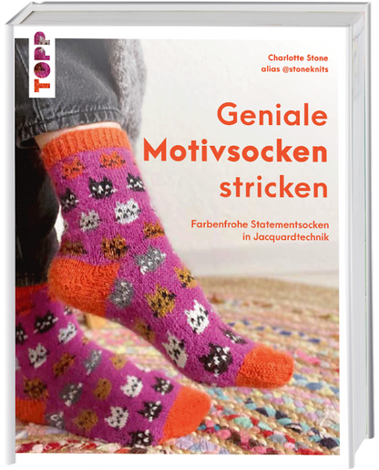 Geniale Motivsocken Stricken | einzigartige Muster zu sommerlichen Themen
