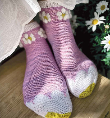 Geniale Motivsocken Stricken | einzigartige Muster zu sommerlichen Themen