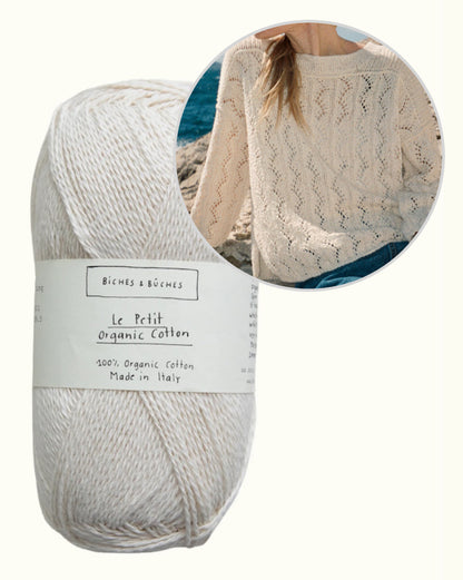 Toscana Jumper | fantastisk sommertrøje i Le Petit Organic Cotton fra Biches & Bûches