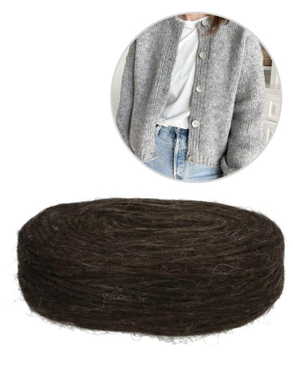 Traveler´s Cardigan | leicht und warm mit Plötulopi von Lopi Island