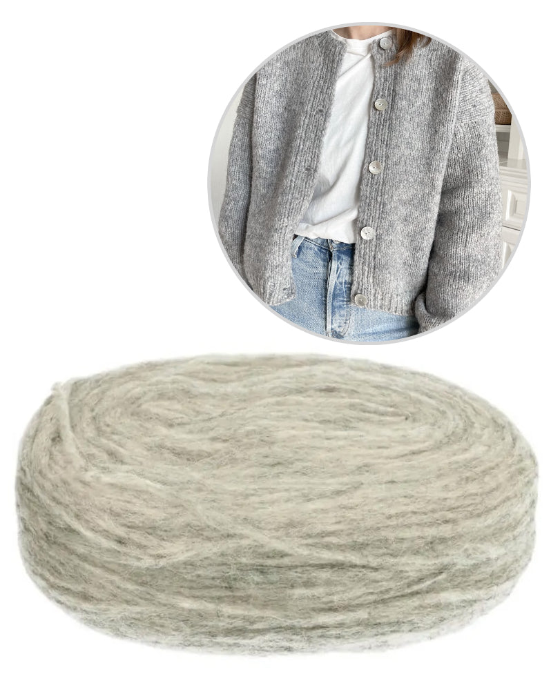 Traveler´s Cardigan | leicht und warm mit Plötulopi von Lopi Island