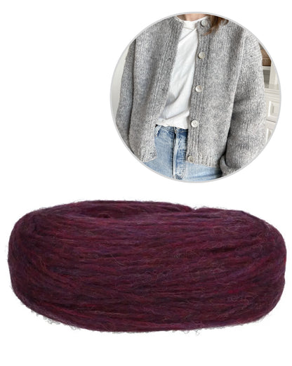 Traveler´s Cardigan | leicht und warm mit Plötulopi von Lopi Island