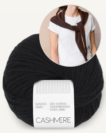 Triangle Shawl | schlicht und weich aus Cashmere von Sandnes Garn