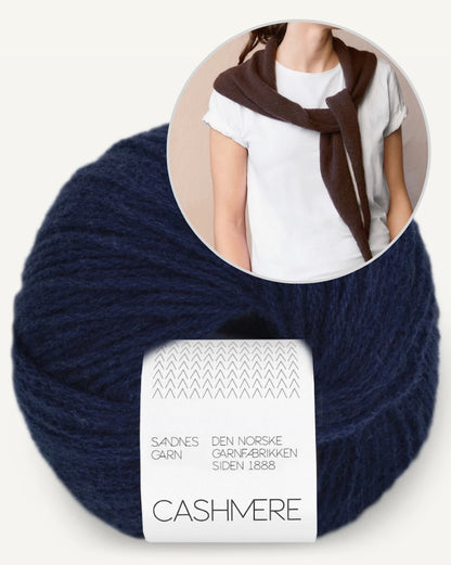 Triangle Shawl | schlicht und weich aus Cashmere von Sandnes Garn