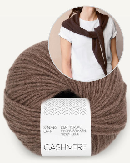 Triangle Shawl | schlicht und weich aus Cashmere von Sandnes Garn