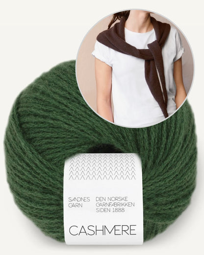 Triangle Shawl | schlicht und weich aus Cashmere von Sandnes Garn