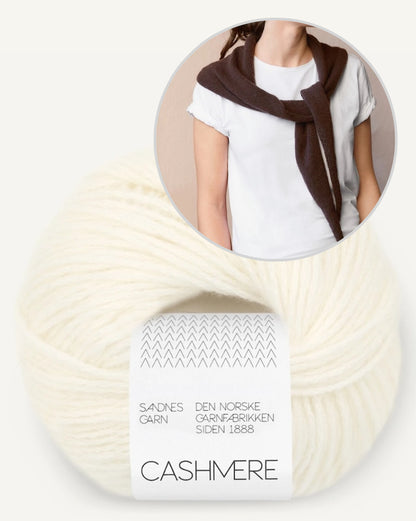 Triangle Shawl | schlicht und weich aus Cashmere von Sandnes Garn