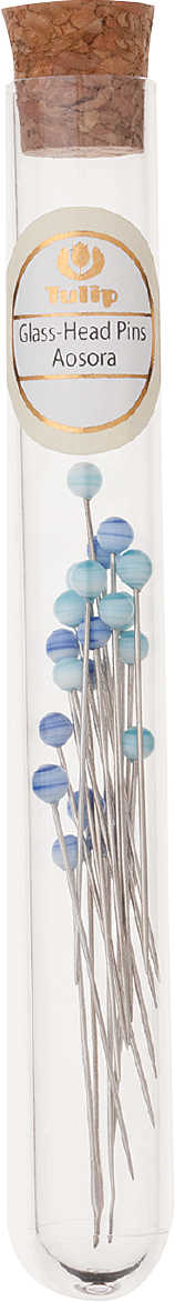 Épingles à tête en verre 