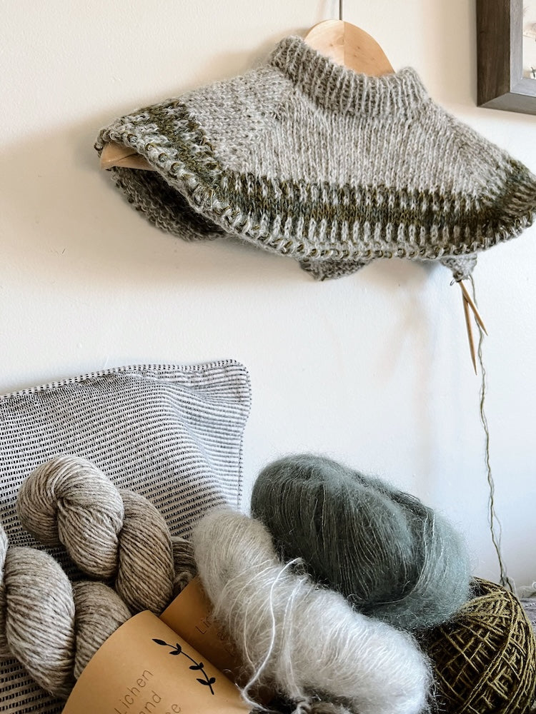 Ulvenknit Björk Sweater mit Plötulopi von Lopi Island Garn 11