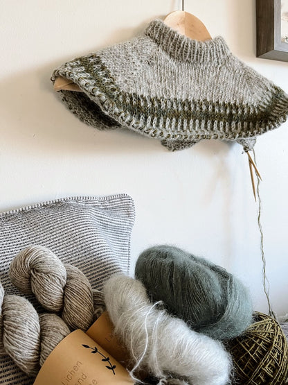 Ulvenknit Björk Sweater mit Plötulopi von Lopi Island Garn 11