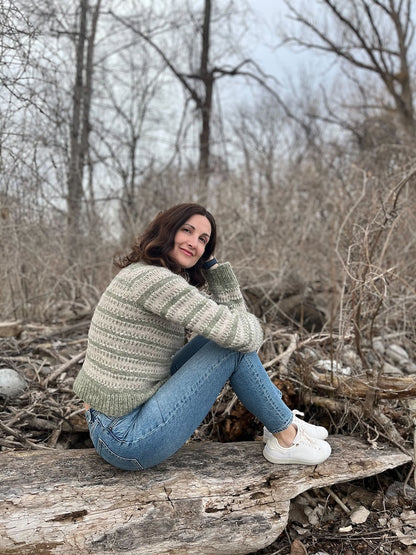Ulvenknit Björk Sweater mit Plötulopi von Lopi Island Garn 12
