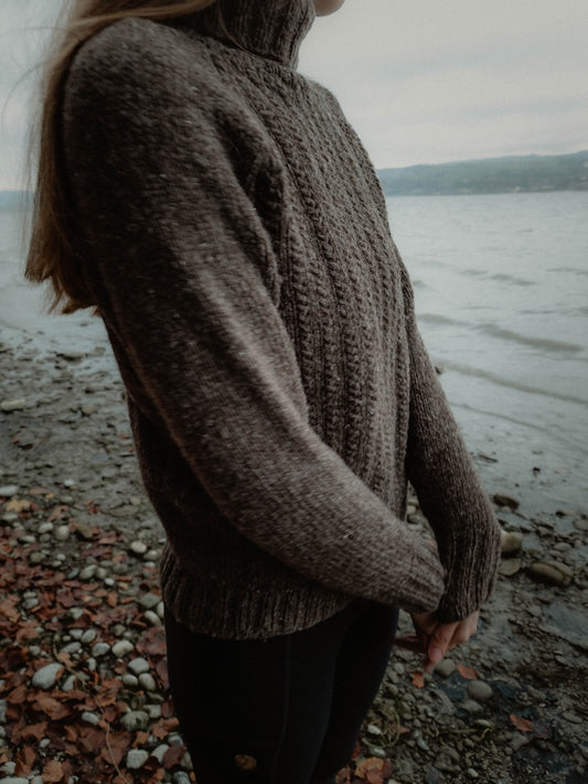 Fisherman´s Raglan | Fischerpullover für raue See aus Lettlopi von Lopi Island