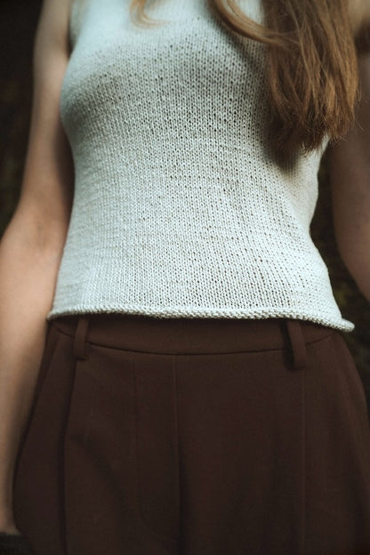 Slipstream Tank | lässig und leicht aus Pure Silk von Knitting for Olive