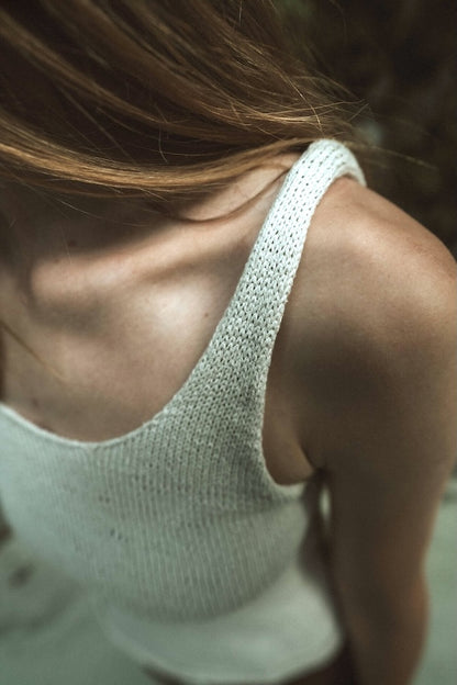 Slipstream Tank | lässig und leicht aus Pure Silk von Knitting for Olive