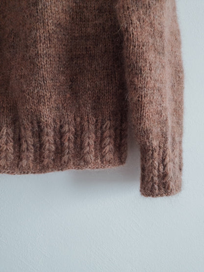 Ulvenknit Soft Spoken Sweater mit Plötulopi von Lopi Island und Tynn Silk Mohair von Sandnes Garn 3