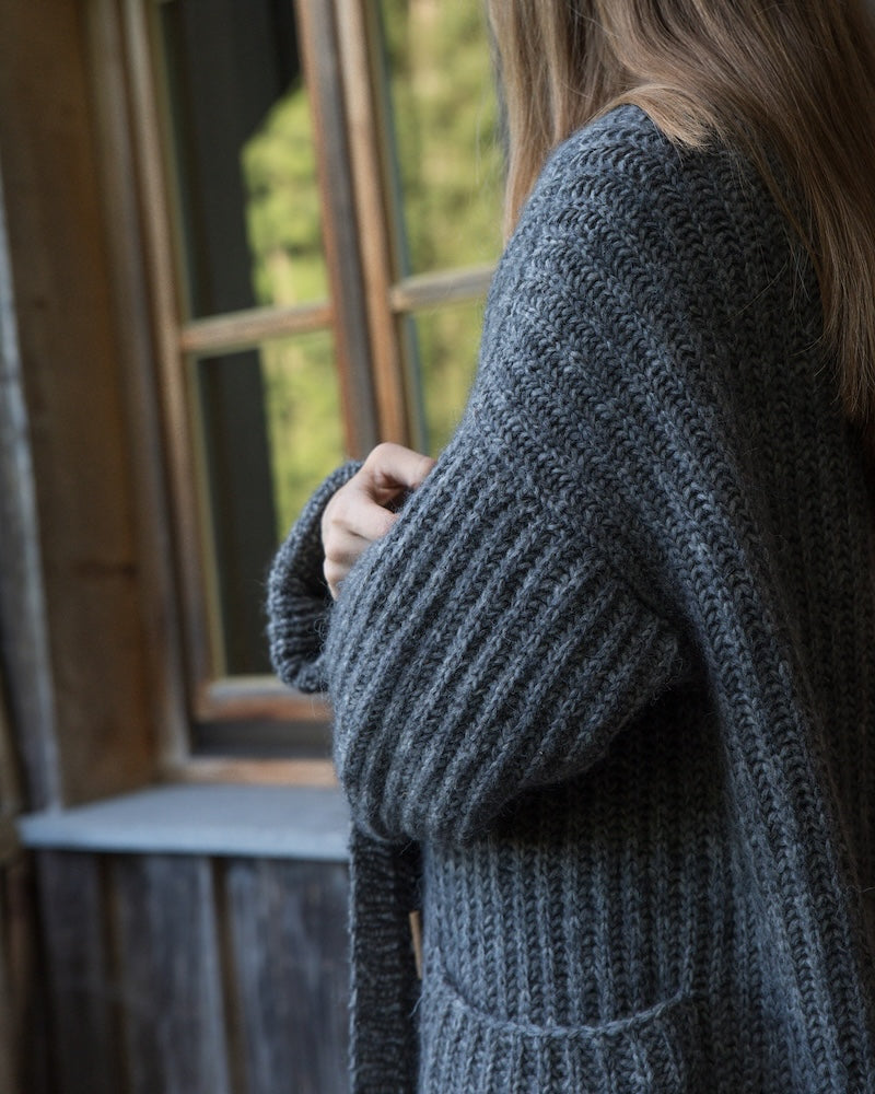 Ulvenknit The Chunkigan mit Plötulopi von Lopi Island und Tynn Silk Mohair von Sandnes Garn 6