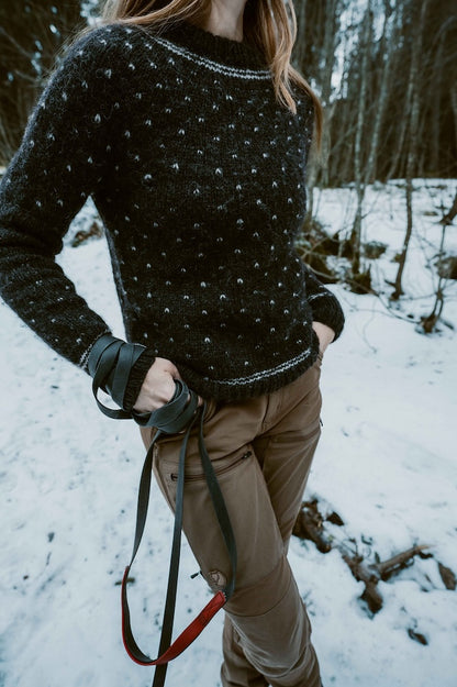 Wolf Winter | minimalistisches Muster aus Plötulopi von Lopi Island