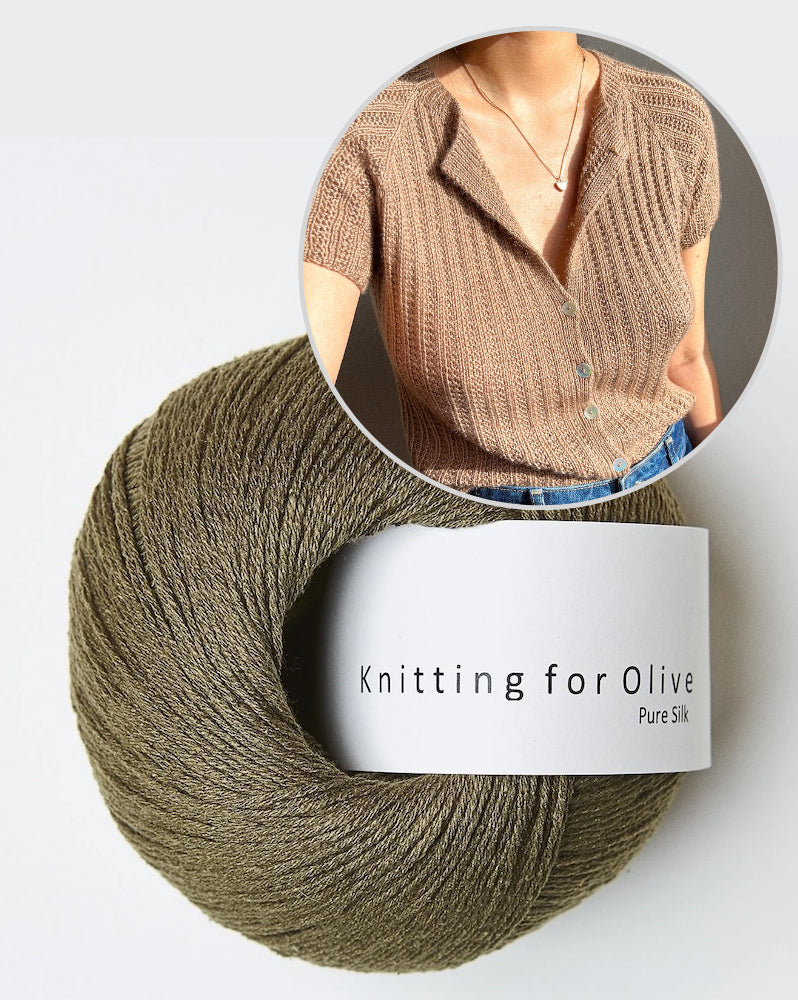 Cookie the Knitter Umbria Summer Top mit Pure Silk von Knitting for Olive 17