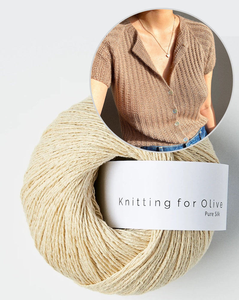 Cookie the Knitter Umbria Summer Top mit Pure Silk von Knitting for Olive 13
