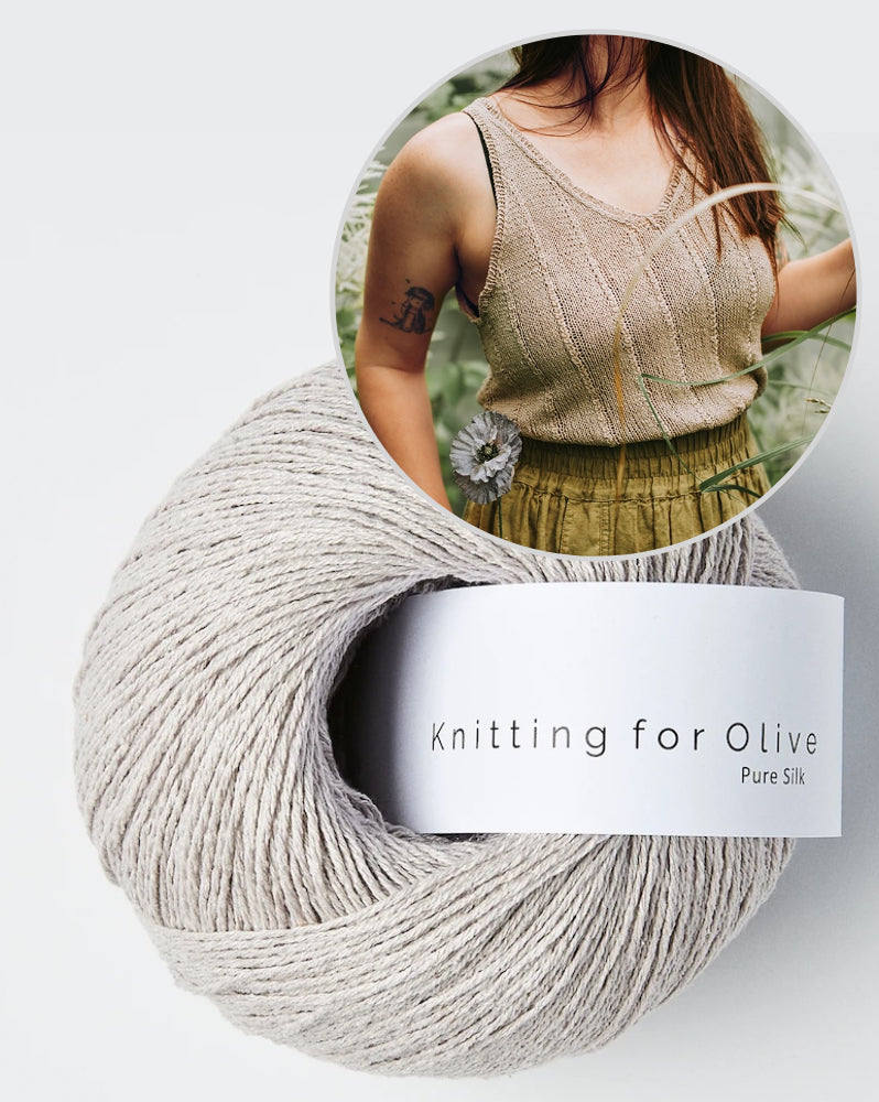 Kleinigkeitenliebe Vallmo Top mit Pure Silk von Knitting for Olive 8