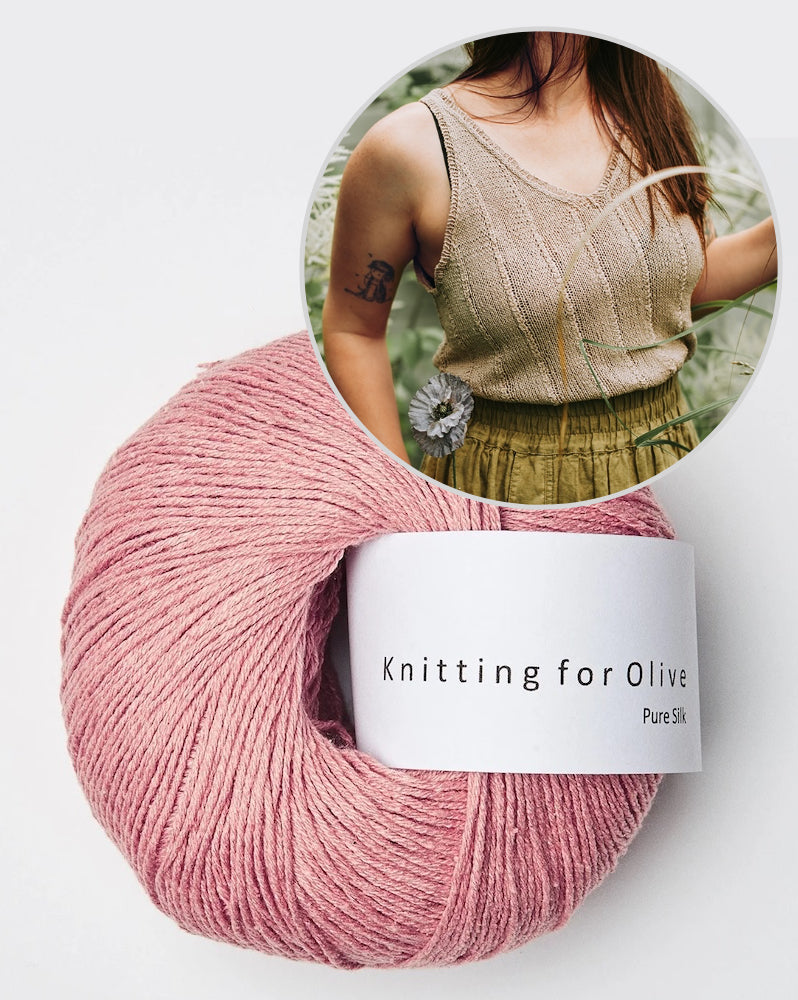 Kleinigkeitenliebe Vallmo Top mit Pure Silk von Knitting for Olive 9
