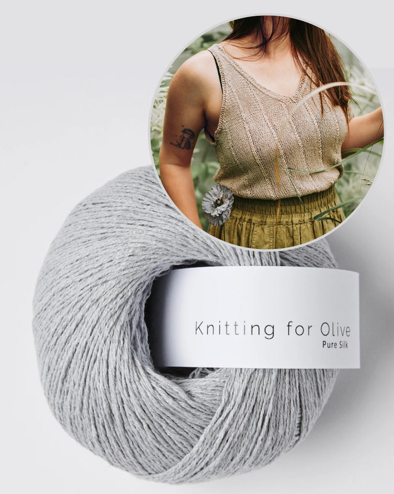 Kleinigkeitenliebe Vallmo Top mit Pure Silk von Knitting for Olive 10