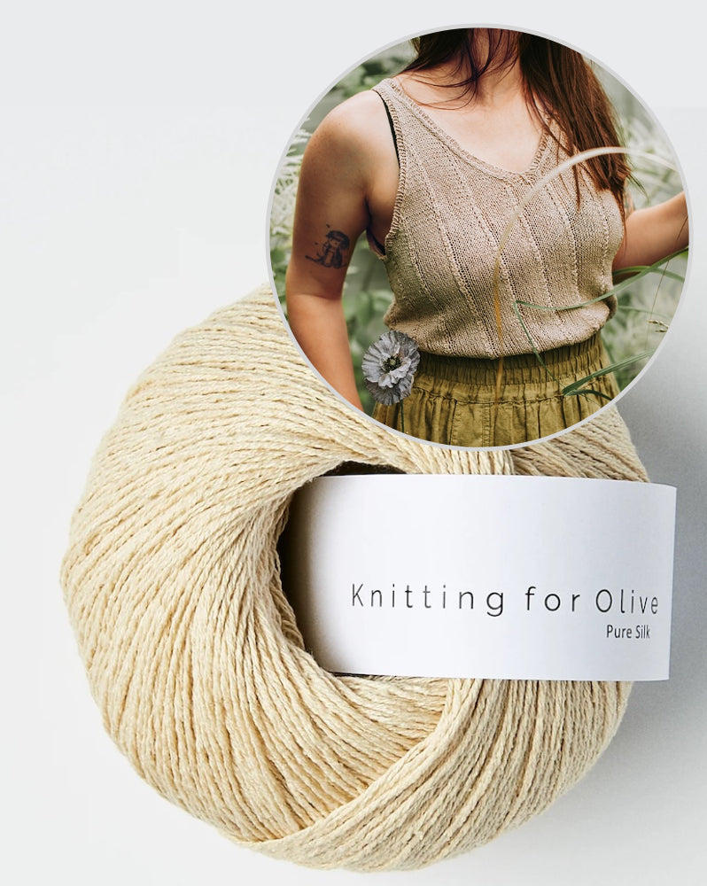 Kleinigkeitenliebe Vallmo Top mit Pure Silk von Knitting for Olive 7