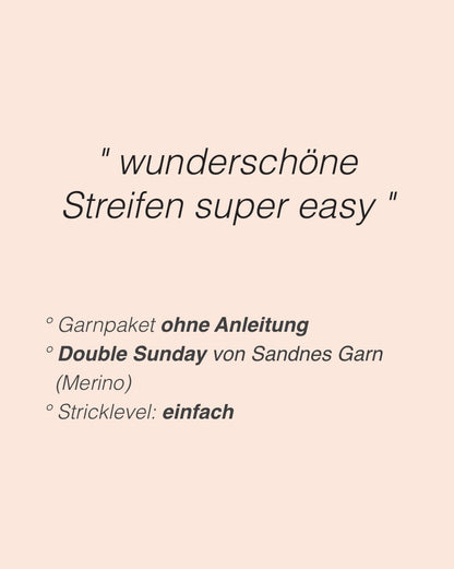 Versa Hat | fantastische Streifen aus Double Sunday von Sandnes Garn