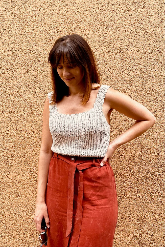 Juno Top von vert knit mit Merino von Knitting for Olive 4