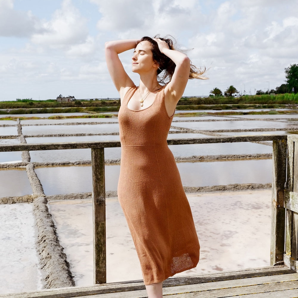 Melides Dress von vert knit mit Pure Silk von Knitting for Olive 4
