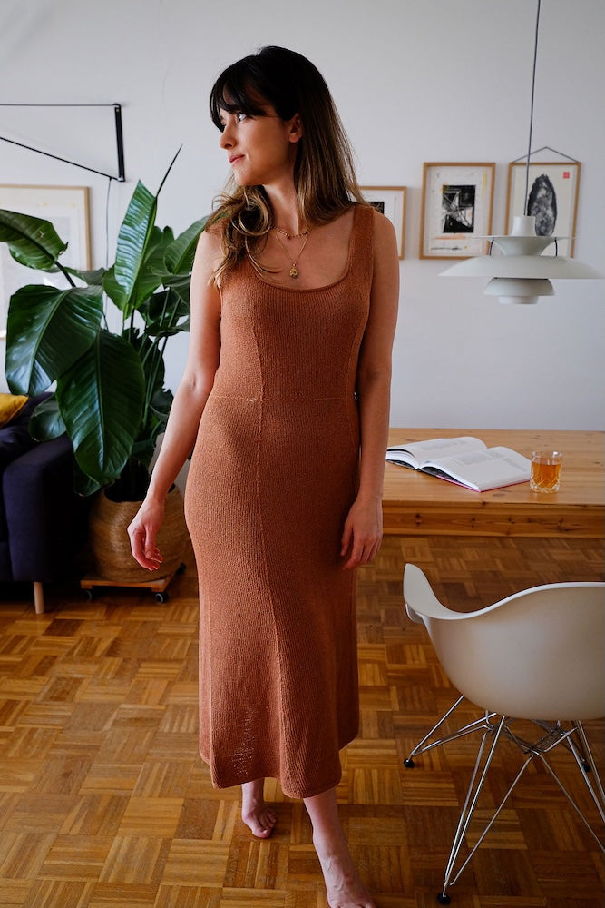 Melides Dress von vert knit mit Pure Silk von Knitting for Olive 5