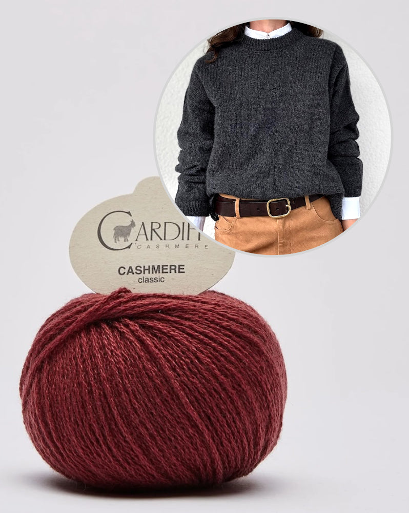 Very Basic Sweater | klassisk smuk i Classic Cashmere fra Cardiff