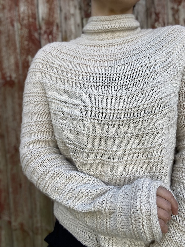 Vibely Strik Vestagoy Sweater mit Yak von Lang Yarns 3