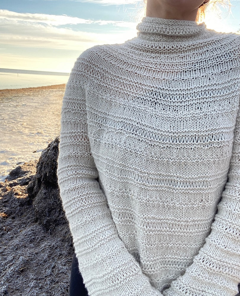Vibely Strik Vestagoy Sweater mit Yak von Lang Yarns 7