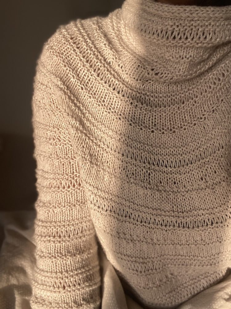 Vibely Strik Vestagoy Sweater mit Yak von Lang Yarns 8