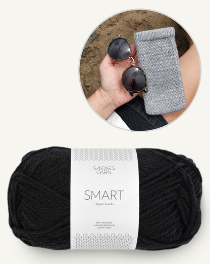 Vienna Bag | kleines Etui für deine Sonnebrille aus Smart von Sandnes Garn
