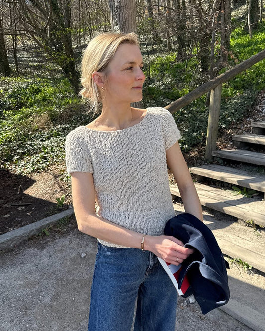 Wave Tee | wunderschön und super einfach aus Cottonwaves von Gepard Garn