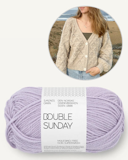 Waves Cardigan | charming waves from Double Sunday by Sandnes Garn
