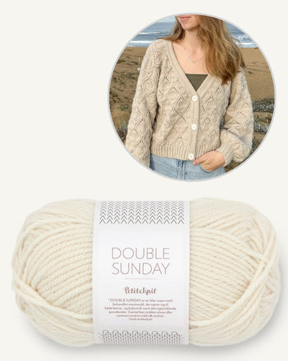 Waves Cardigan | charming waves from Double Sunday by Sandnes Garn