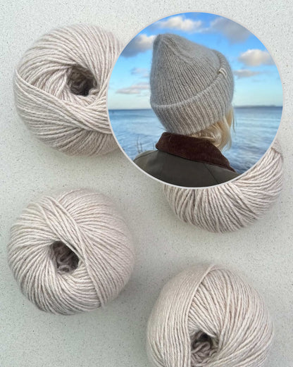 Chapeau de week-end - doux et câlin | Le plus beau chapeau à motif côtelé avec Cashmere Charis de Pascuali 
